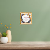 Floral  Bijbelvers Feestdagenkaart