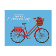 Floral Bike Happy Valentijns_Blue