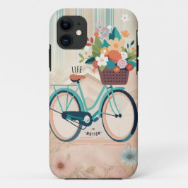 Floral Bike Ride Case-Mate iPhone Case