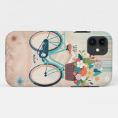 Floral Bike Ride Case-Mate iPhone Case (Achterkant (horizontaal))
