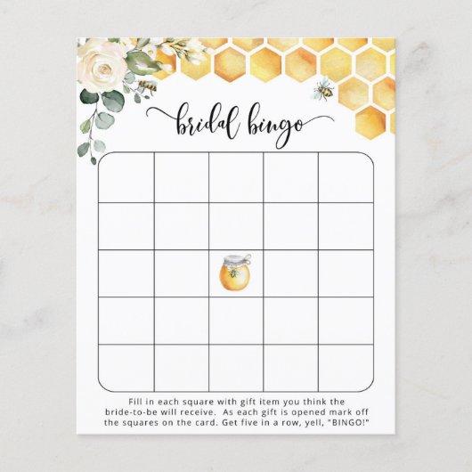 Floral bingo (Voorkant)