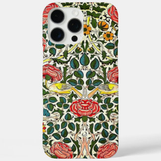 Floral & Bird Elegance – iPhone 16 Hoesje