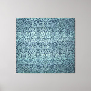 Floral Birds William Morris Brer Rabbit Canvas Afdruk