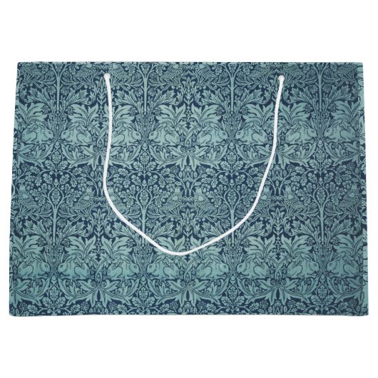  Floral Birds William Morris Brer Rabbit Groot Cadeauzakje (Voorkant)