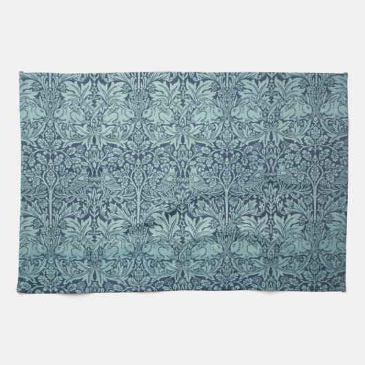  Floral Birds William Morris Brer Rabbit Theedoek (Horizontaal)