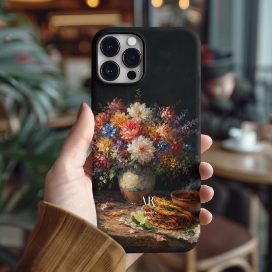 Floral Birria Still Life | Monogram Case-Mate iPhone Case