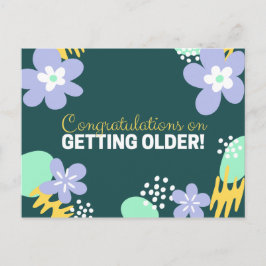 Floral Birthday Briefkaart