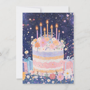 Floral Birthday Card