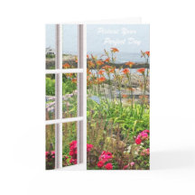 Floral Birthday Card Afbeelding UW perfecte dag