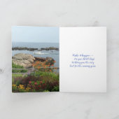 Floral Birthday Card Afbeelding UW perfecte dag Kaart (Binnen)