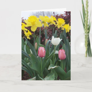 Floral Birthday Card Kaart