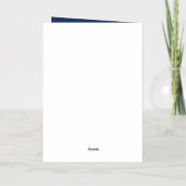 Floral Birthday Folie Wenskaart (Achterkant)