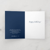 Floral Birthday Folie Wenskaart (Binnenlaag)