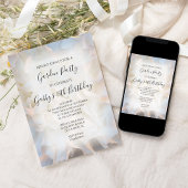 Floral Birthday Garden Party Kaart