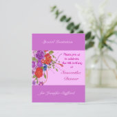 Floral Birthday Kaart (Staand voorkant)