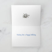 Floral Birthday Kaart (Binnen)