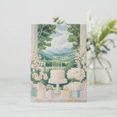  Floral Birthday Kaart (Staand voorkant)