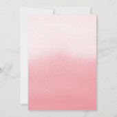 Floral Birthday Uitnodiging (Achterkant)