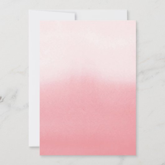 Floral Birthday Uitnodiging (Achterkant)