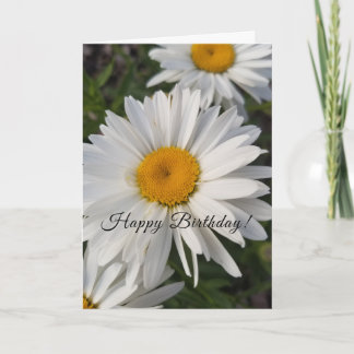 Floral Birthday Wenskaart Kaart