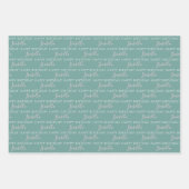 Floral Birthday Wrapping Paper Sheets (Voorkant 3)