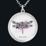 *~* Floral Black Glitter Dragonfly Rozen Zilver Vergulden Ketting<br><div class="desc">Rond SILVER-BORD KETTING - Kies uw grootteIntensieve juwelen - Verzachtend op afstand Calming energy laden JEWELRY with INTENTION (R) Stel een intentie in op een positieve manier zoals " I AM ... .". De energie zal u in positieve Transformaties helpen. Als je kalm bent, kan je genezen. Geniet van de...</div>