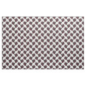 Floral Black Raven op White Stof (Yard (91,4 cm))