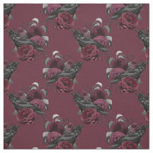 Floral Black Raven op wijn