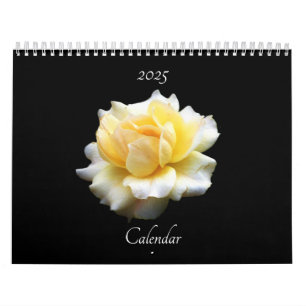 Floral Blackback Kalender 2025