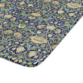 Floral  Blauw William Morris Antiek Kunst Snijplank (Hoek)
