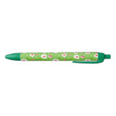 Floral Blauwe Inkt Pen (Bodem)