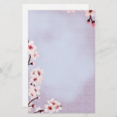 Floral Blessings ~Cherry Blossom~ Stationery Briefpapier (Voorkant / Achterkant)