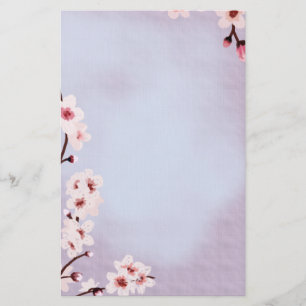 Floral Blessings ~Cherry Blossom~ Stationery Briefpapier