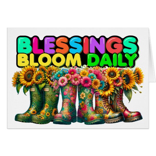 Floral Blessings - Lijst het! (Voorkant Horizontaal)