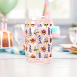 Floral Blikvorm Glas