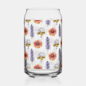 Floral Blikvorm Glas (Achterkant)