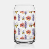 Floral Blikvorm Glas (Rechts)