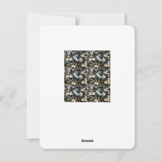 Floral Bliss Kaart (Achterkant)