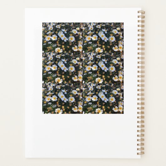 Floral Bliss Planner (Achterkant)
