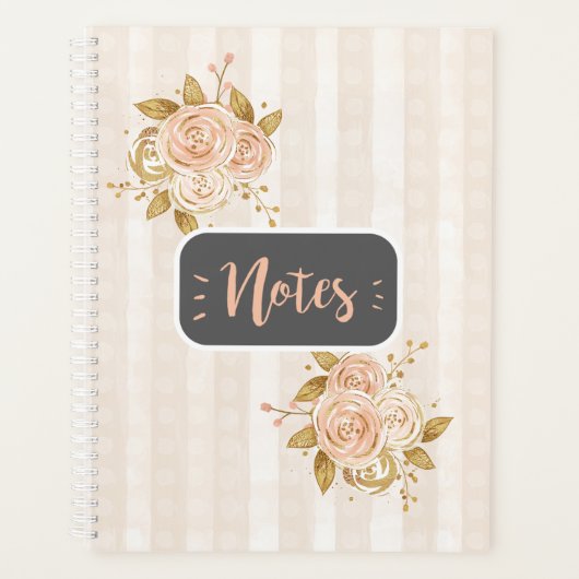 Floral Bliss Vrouw Planner (Voorkant)