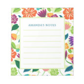 Floral Blocnote (Voorkant)