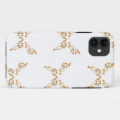 Floral bloeit vlindervlies Case-Mate iPhone case (Achterkant (horizontaal))