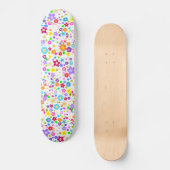 Floral bloemenpatroon Girls Skateboard (Voorkant)