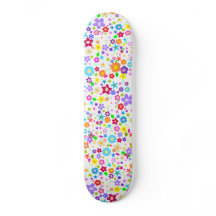 Floral bloemenpatroon Girls Skateboard