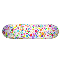 Floral bloemenpatroon Girls Skateboard