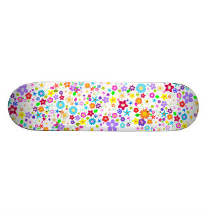 Floral bloemenpatroon Girls Skateboard