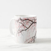 Floral bloesem schilderij #2 koffiemok (Voorkant links)