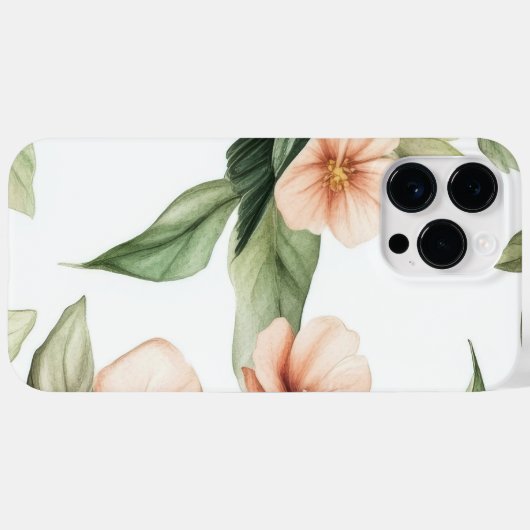 Floral Bloom Telefoonhoesje Case-Mate iPhone Case (Achterkant (horizontaal))