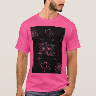 Floral bloom voor somberheid t-shirt