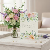 Floral Blooms Happy Moederdag Kaart